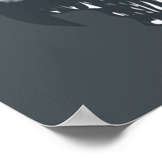 Batman Cowl/Skull-Symbol Poster (Ecke)