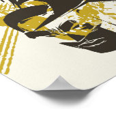 Batman Cowl und Skulls Poster (Ecke)