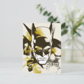 Batman Cowl und Skulls Postkarte (Stehend Vorderseite)