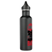Batman Crimson Bat Signal Edelstahlflasche (Links)