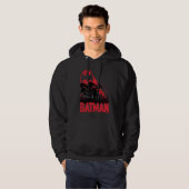 Batman Crimson Bat Signal Hoodie (Vorne ganz)