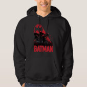 Batman Crimson Bat Signal Hoodie (Vorderseite)