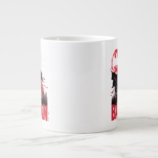 Batman Crimson Bat Signal Jumbo-Tasse (Vorderseite)