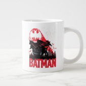 Batman Crimson Bat Signal Jumbo-Tasse (Rechts)
