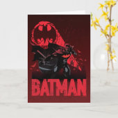 Batman Crimson Bat Signal Karte (Gelbe Blume)
