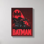 Batman Crimson Bat Signal Leinwanddruck (Vorderseite)