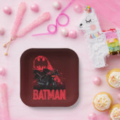 Batman Crimson Bat Signal Pappteller (Party)