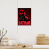 Batman Crimson Bat Signal Poster (Küche)