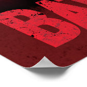 Batman Crimson Bat Signal Poster (Ecke)