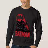 Batman Crimson Bat Signal Sweatshirt (Vorderseite)
