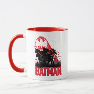 Batman Crimson Bat Signal Tasse