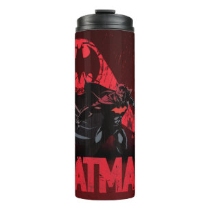 Batman Crimson Bat Signal Thermosbecher
