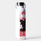 Batman Crimson Bat Signal Trinkflasche (Vorne)