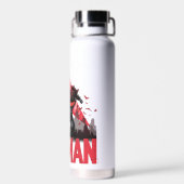 Batman Crimson Bat Signal Trinkflasche (Rückseite)