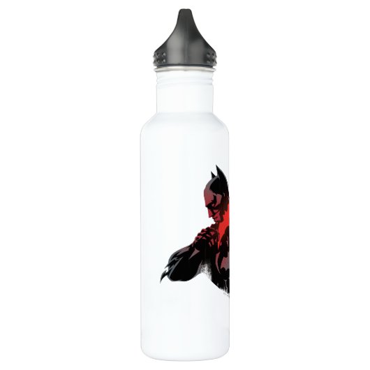 Batman Crimson Batarang Edelstahlflasche (Links)