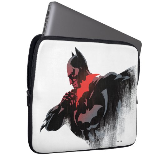 Batman Crimson Batarang Laptopschutzhülle (Vorne Rechts)