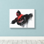 Batman Crimson Batarang Leinwanddruck (Insitu (Holzboden))