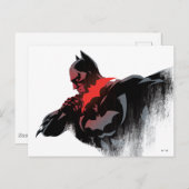 Batman Crimson Batarang Postkarte (Vorne/Hinten)