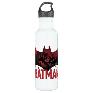 Batman Crimson Gotham Icon Edelstahlflasche