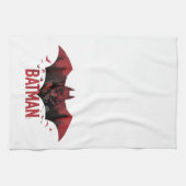 Batman Crimson Gotham Icon Geschirrtuch (Horizontal)
