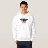 Batman Crimson Gotham Icon Hoodie (Vorne ganz)
