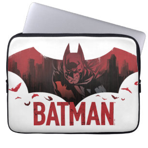 Batman Crimson Gotham Icon Laptopschutzhülle