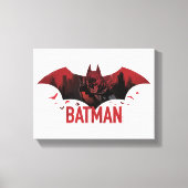 Batman Crimson Gotham Icon Leinwanddruck (Vorderseite)