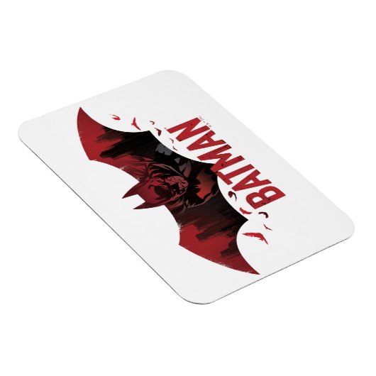 Batman Crimson Gotham Icon Magnet (Rechte Seite)