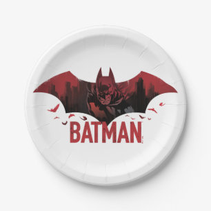 Batman Crimson Gotham Icon Pappteller