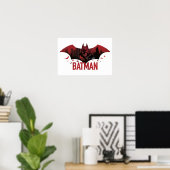 Batman Crimson Gotham Icon Poster (Heimbüro)