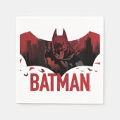 Batman Crimson Gotham Icon Serviette (Vorderseite)