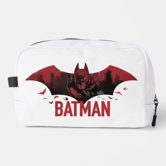 Batman Crimson Gotham Icon Waschbeutel (Vorderseite)