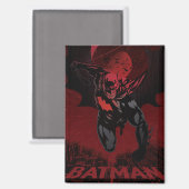 Batman Crimson Leap Magnet (Vorderseite/Rückseite)