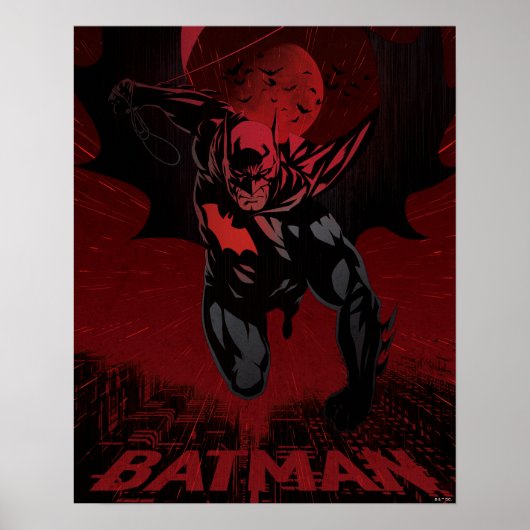 Batman Crimson Leap Poster (Vorne)