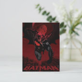Batman Crimson Leap Postkarte (Stehend Vorderseite)