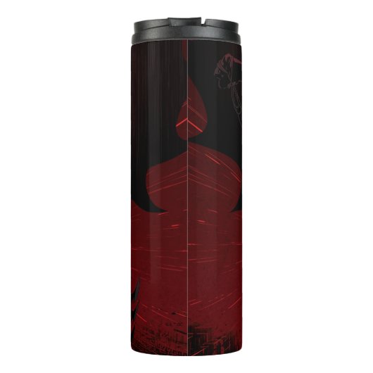 Batman Crimson Leap Thermosbecher (Rückseite)