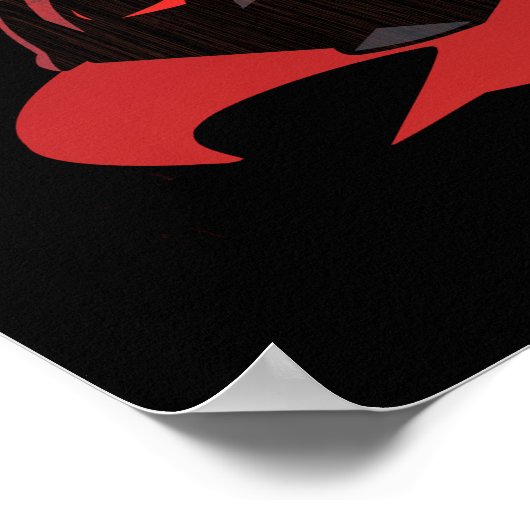 Batman Crimson Rain Poster (Ecke)