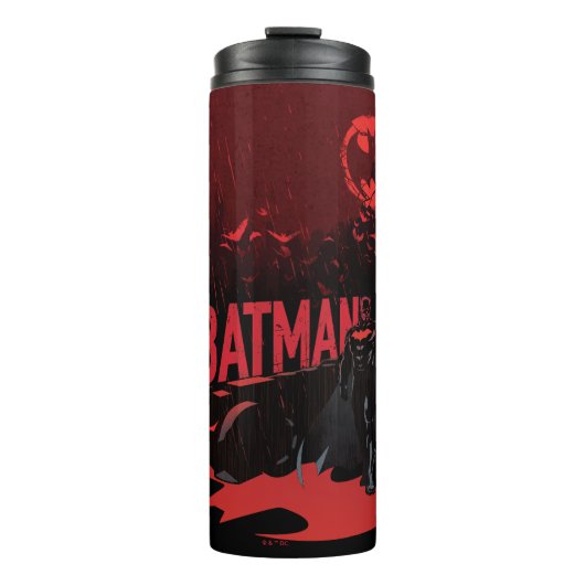Batman Crimson Rain Thermosbecher (Vorderseite)