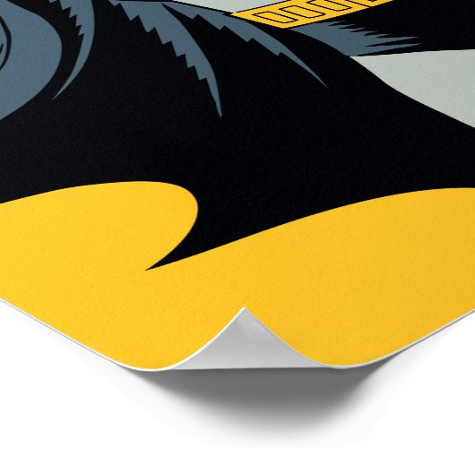 Batman Cross Arms Poster (Ecke)