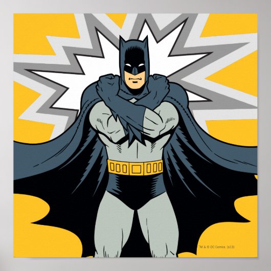 Batman Cross Arms Poster (Vorne)