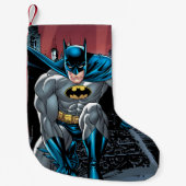 Batman Crouches 2 Kleiner Weihnachtsstrumpf (Vorderseite)