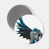 Batman Crouches Magnet (Vorderseite/Rückseite)