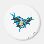 Batman Crouches Magnet (Vorne)