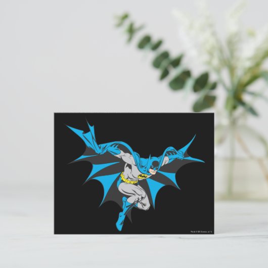 Batman Crouches Postkarte (Stehend Vorderseite)