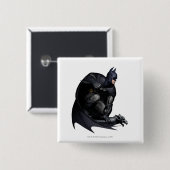 Batman Crouching Button (Vorne & Hinten)