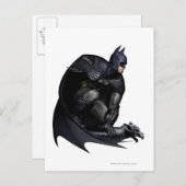Batman Crouching Postkarte (Vorne/Hinten)