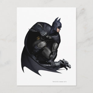 Batman Crouching Postkarte