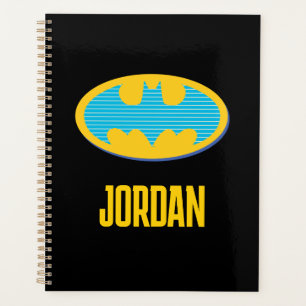 Batman   Cyan Stripes Symbol Planer