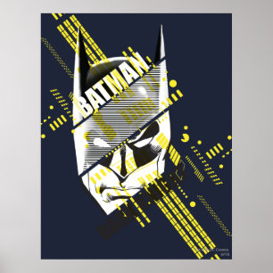 Batman Dark Knight Futuristic Poster