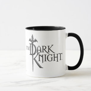 Batman Dark Knight   Name Braunes Logo Tasse
